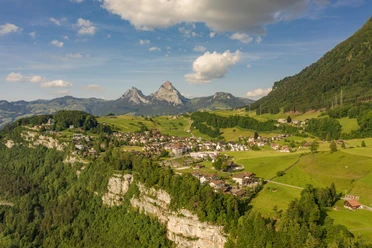 Dorf Morschach