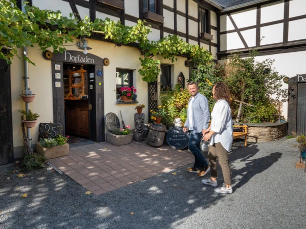 Hofladen der Hofkäserei Büttner in Hohenleuben