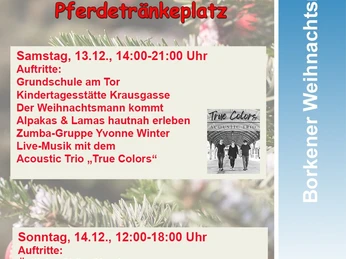 Borkener Weihnachtsmarkt