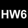 Wanderwegmarkierung HW6 Wanderwegmarkierung HW6