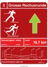 Langlaufbeschilderung Große Rochusrunde Langlaufbeschilderung Große Rochusrunde