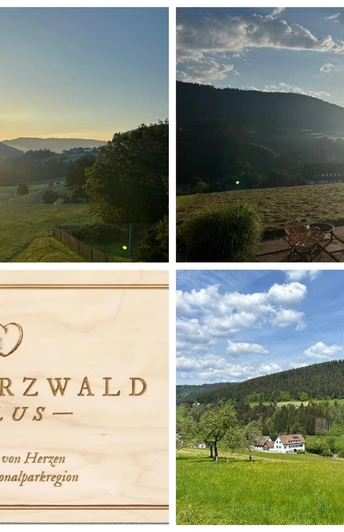 Blau und cremefarben Reise Urlaubspläne Foto Coll