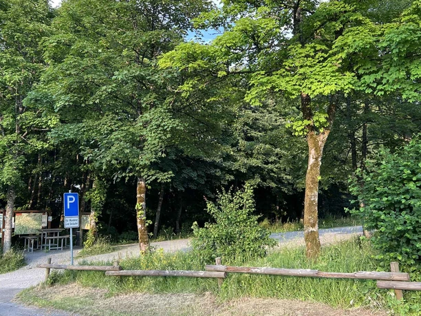 Wanderparkplatz in Schmallenberg-Jagdhaus.