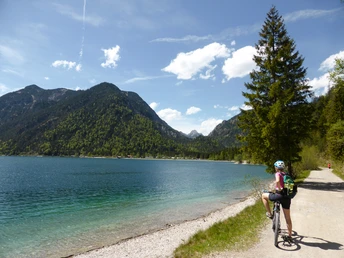 Mountainbiketour - Planseerunde, am Plansee