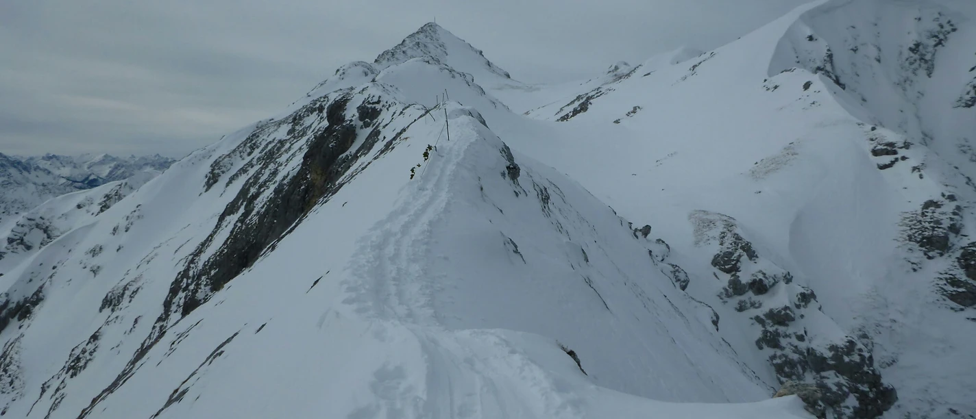 Hochplatte - Vorgipfel, 26.2.2017