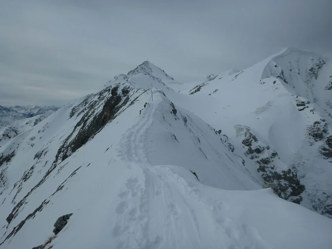 Hochplatte - Vorgipfel, 26.2.2017