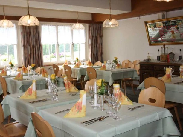 Gaststube im Gasthof Waldhaus Stöckalp
