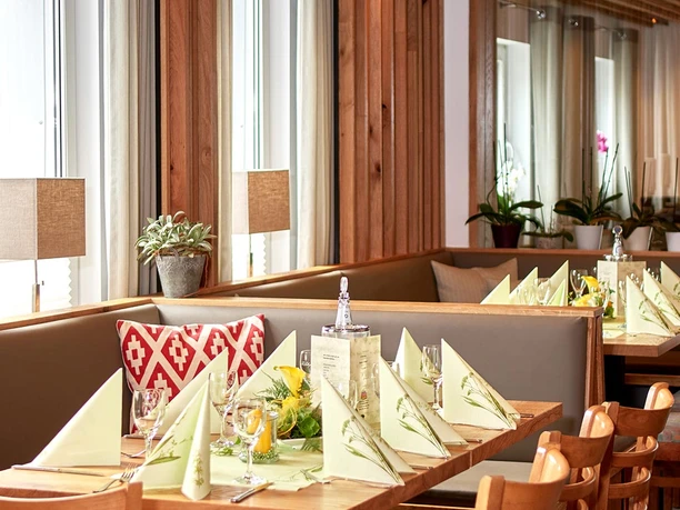 Restaurantbereich Bauer's Restaurant und Partyservice