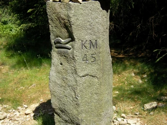 Meilenstein am Rothaarsteig