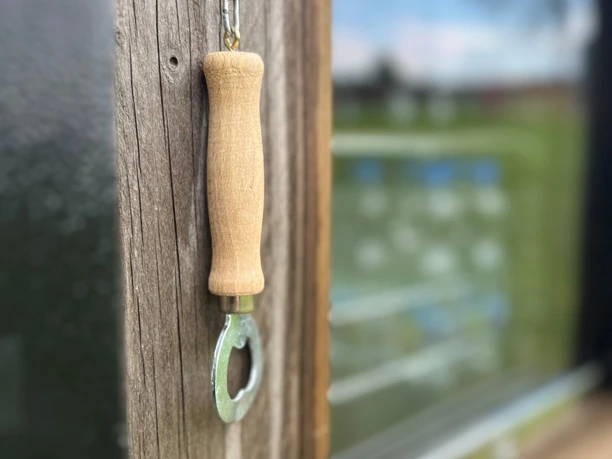 Getränkekühlschrank am Waldheim Benfe