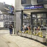 Eiscafé von außen Eiscafé von außen