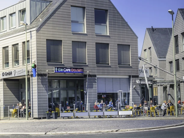 Außenansicht Eiscafé