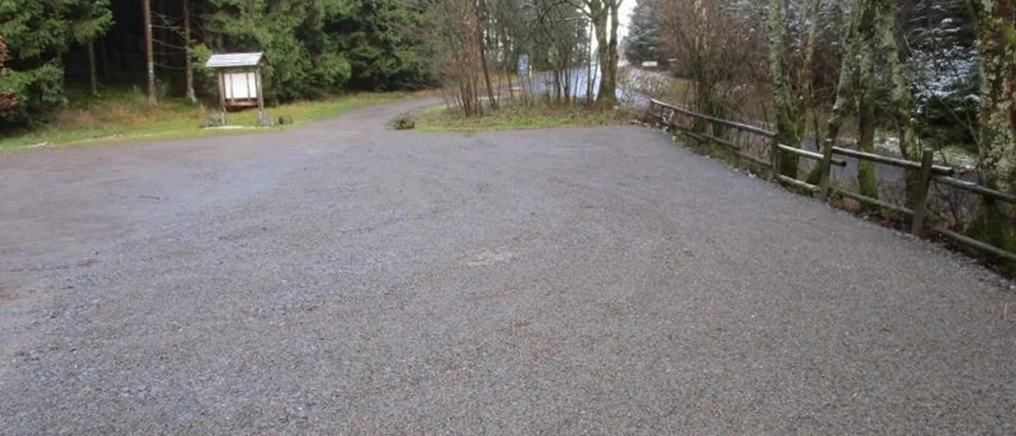 Parkplatz an der Indel