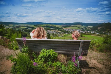 Panoramablick Hohe Ley Feudingen