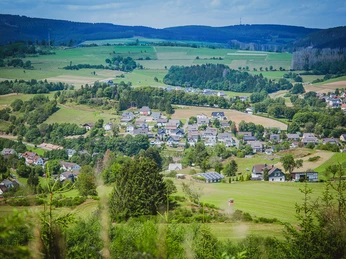 Panoramablick Hohe Ley Feudingen