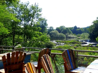 Elmores Biergarten am Siegwasserfall