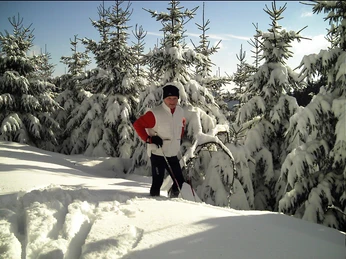 Langlauf auf der Steinert bei Girkhausen