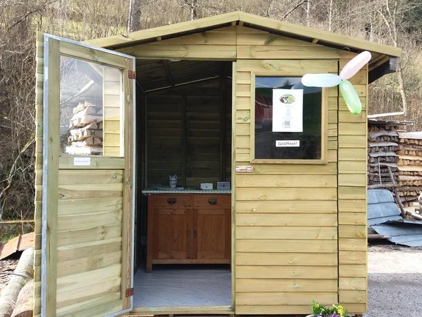 Selbstbedienungshütte