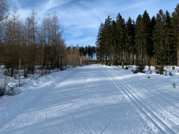Auf der Steinert bei Girkhausen im Winter