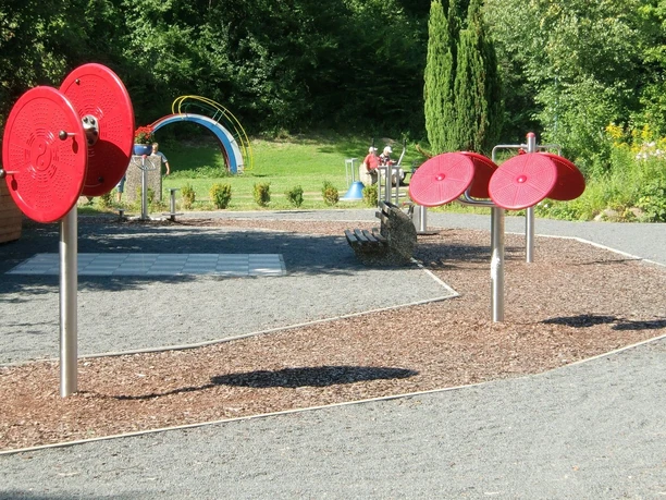 Outdoor Fitnessgeräte im Gesundheitssportpark Salzgitter-Gebhardshagen