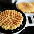 Waffeln backen