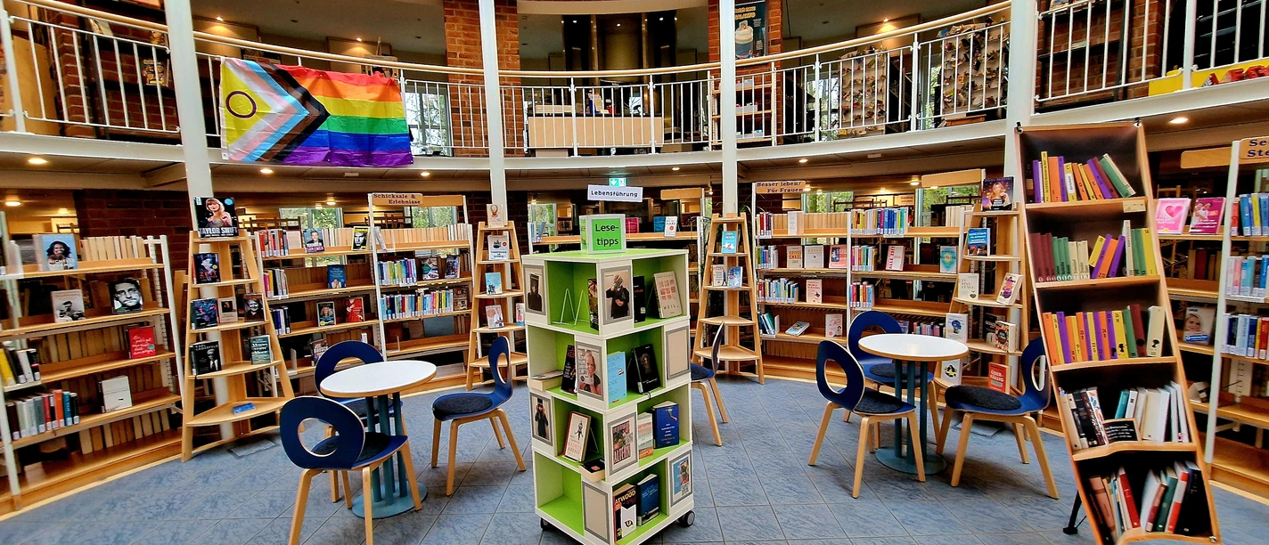 Im Rahmen lesenswerter Bücher in der Stadtbibliothek Rotenburg (Wümme) Im Rahmen lesenswerter Bücher in der Stadtbibliothek Rotenburg (Wümme)