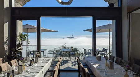 Porta Westfalica Restaurant Bella Vista am Kaiser Aussicht