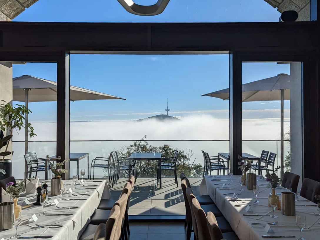 Porta Westfalica Restaurant Bella Vista am Kaiser Aussicht