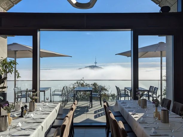 Porta Westfalica Restaurant Bella Vista am Kaiser Aussicht