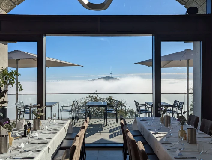 Porta Westfalica Restaurant Bella Vista am Kaiser Aussicht