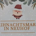 Bild vom Flyer zum Weihnachtsmarkt Neuhof