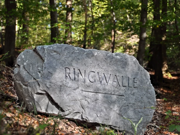 Mittelalterliche Ringwallanlage in der Leuscheid