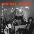 Vier Bandmitglieder vor einem stilisierten Zelt mit dem Schriftzug "Pacific Avenue - Lovesick Sentimental Tour 2026".