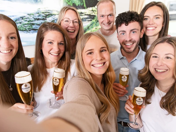 People Motiv Krombacher Brauerei