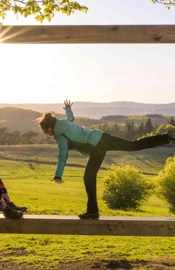 Landschaftrahmen auf dem Kornberg