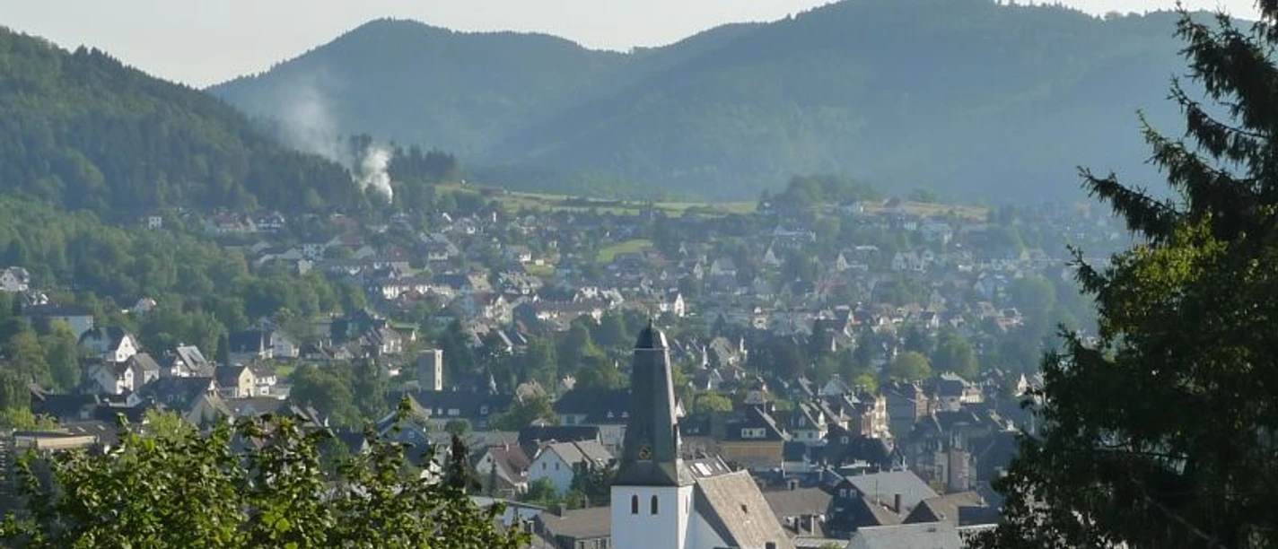 Blick vom Türmelchen Bad Laasphe