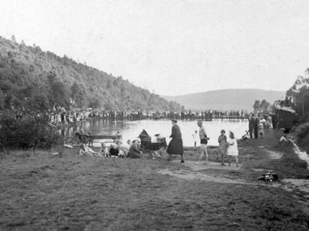 Naturfreibad Zitzenbach - Einweihungsfeier 1926