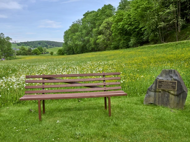 Bank an der Wassermühle Nenkersdorf, Netphen Wassermühle Nenkersdorf, Netphen