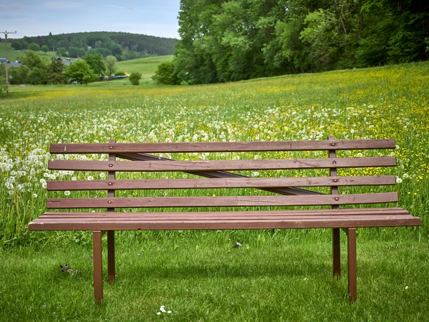 Bank an der Wassermühle Nenkersdorf, Netphen Wassermühle Nenkersdorf, Netphen