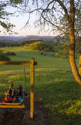 Waldschaukel auf dem Kornberg