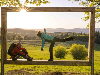 Landschaftsrahmen auf dem Kornberg