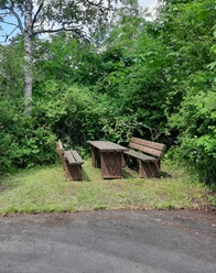 Wanderparklatz oberhalb von Puderbach