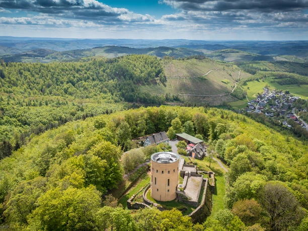 Blick auf die Ginsburg