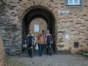 Pause am Oberen Schloss Siegen