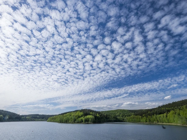 Blick auf die Talsperre