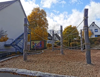 Spielplatz auf dem Schulhof der Realschule Erndtebrück