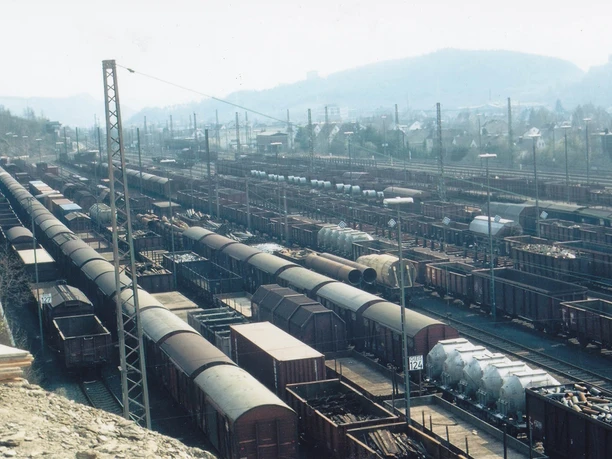 Verschiebebahnhof Kreuztal 1991