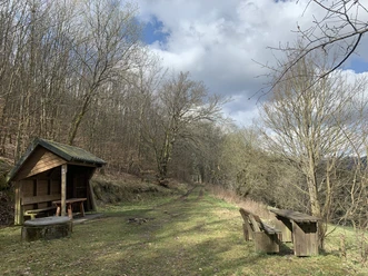 Rasthütte am Bohrloch