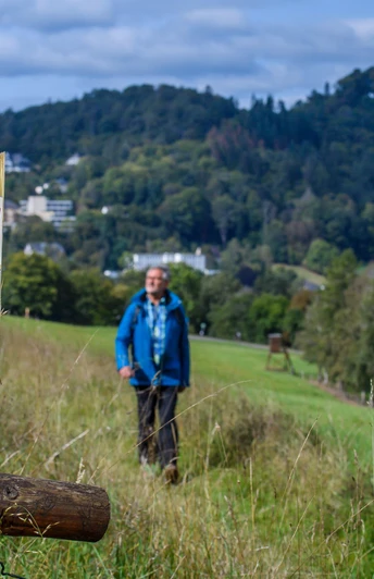 Wanderweg oberhalb vom Kurpark