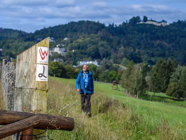 Wanderweg oberhalb vom Kurpark
